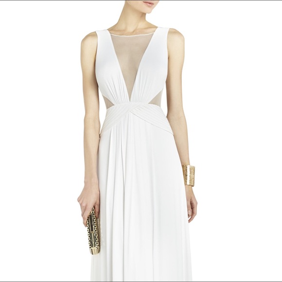 Magdalena Draped Jersey Wedding gown - Picture 1 of 8